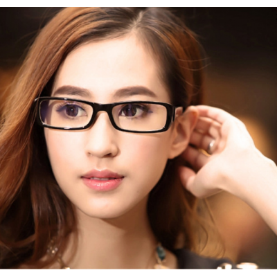 2020 Flat light computer glasses Men and women picture frame Fashionable transparent lenses reading glasses