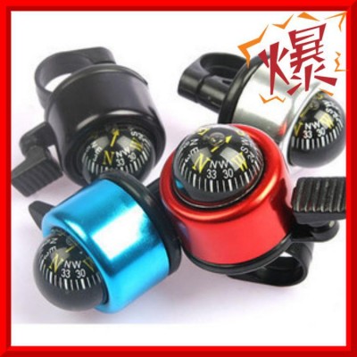 Folding mountain bike car compass bell bell bell bike road bike riding equipment accessories