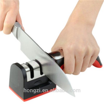 Professional Hard Carbide Ceramic Sharpening Stone Stages Household Knife Sharpener Kitchen Sharpening Tool