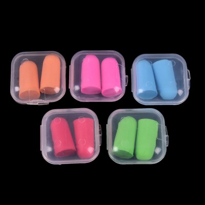 1 Pair Soft Foam Ear Plug for Sleep Noise Reduction Foam Earplug for Anti-Interferen Noise Insulation Prevention Earplugs